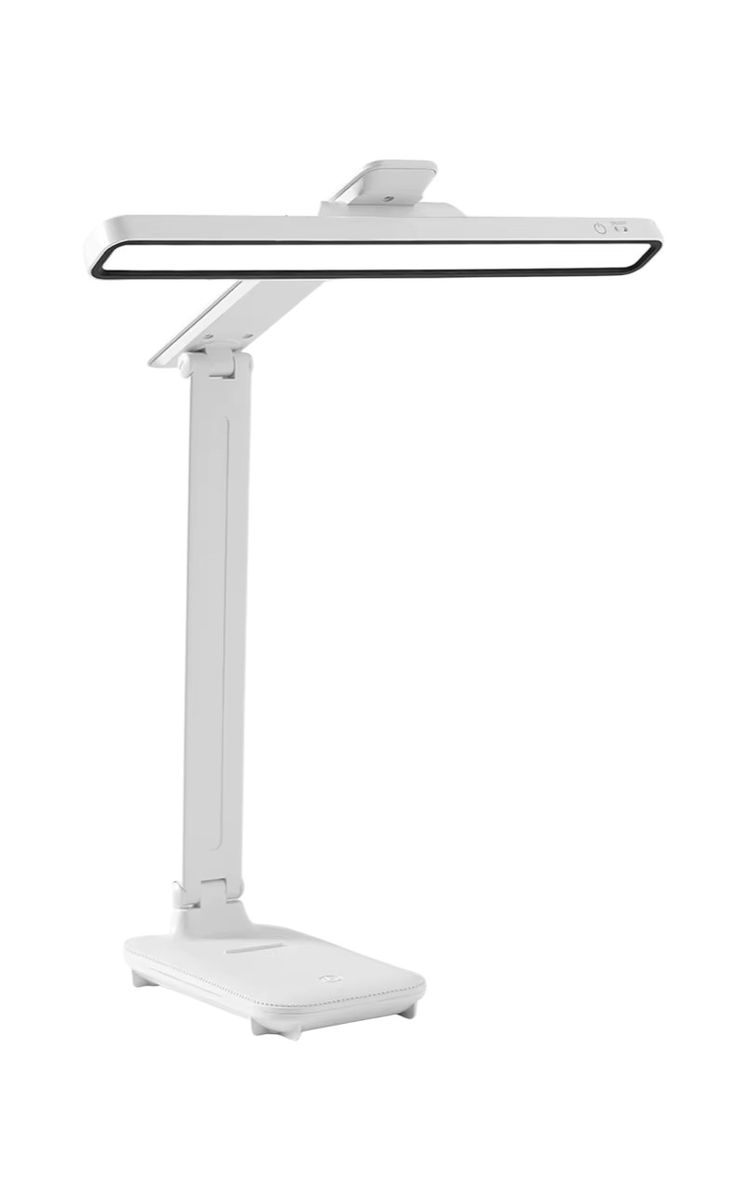 OZ-07 - 2-In-1 Desk Lamp With Adjustable Brightness Levels - White