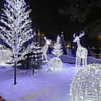 50M LED Christmas Decorative String Lights for Party Garden - Cool White
