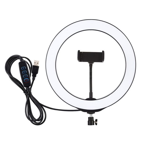 LED Ring Light 20cm & Universal Phone Holder Kit without tripod