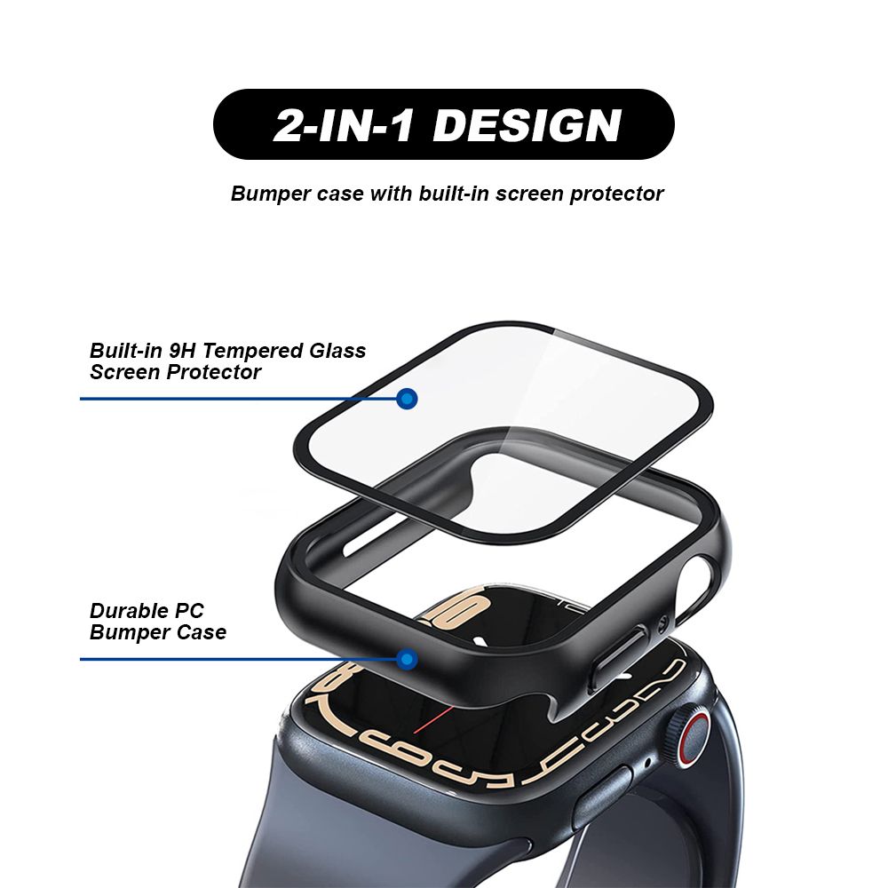 Lito S+ Glass & Case for Apple Watch Series 7 45mm