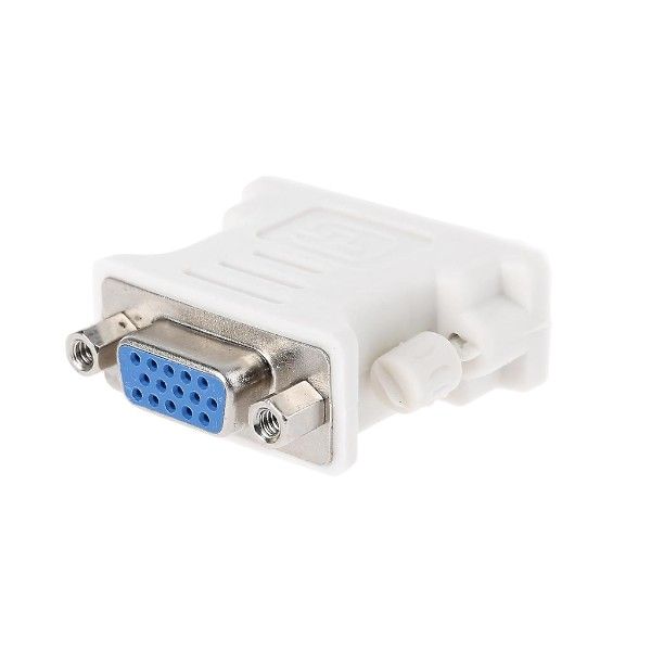 DVI-D To VGA(F) Adapter - White