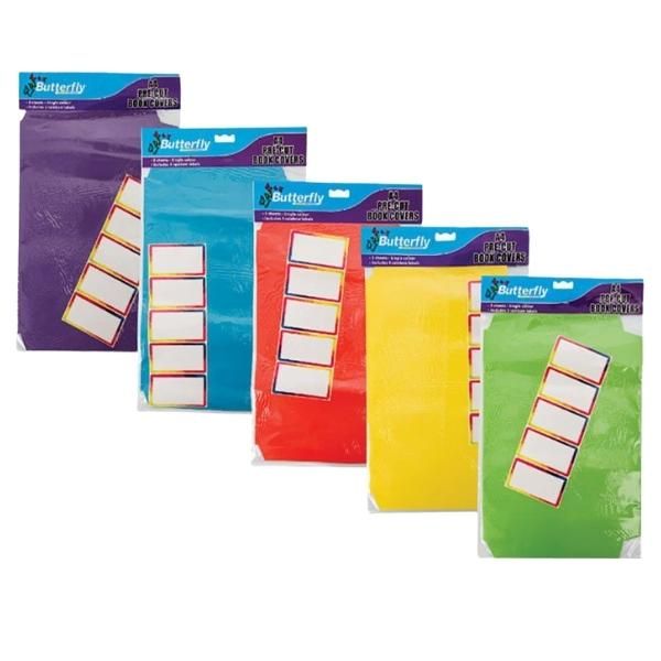 Source Direct - Pre-Cut Book Covers Combo (A4 ) - Pack of 5 (25 Covers)