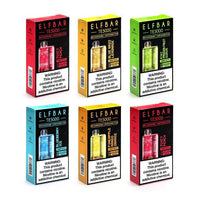 Elfbar TE5000 Rechargeable Disposable Vape Pod - Bluebarry Ice