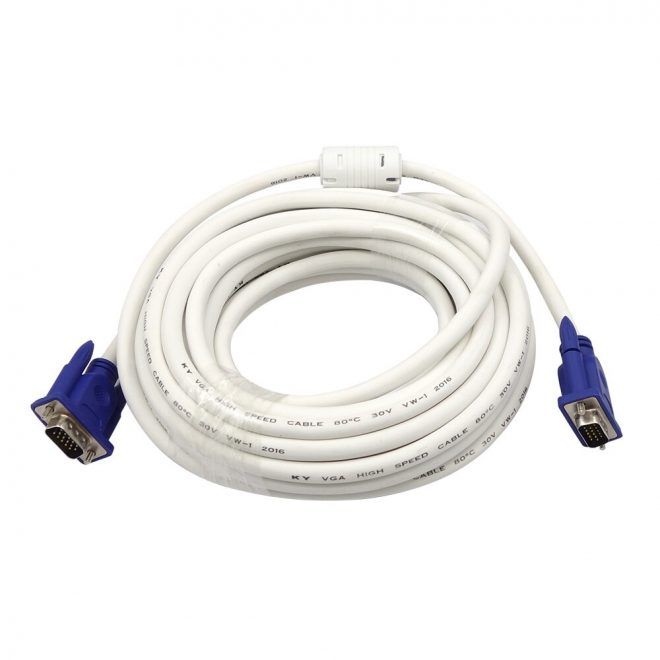 Cable VGA Male To Male 15m