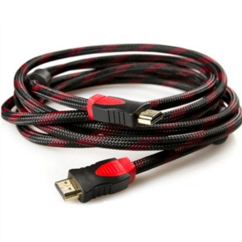HDMI Cable - Braided HDMI to HDMI Cable 5m