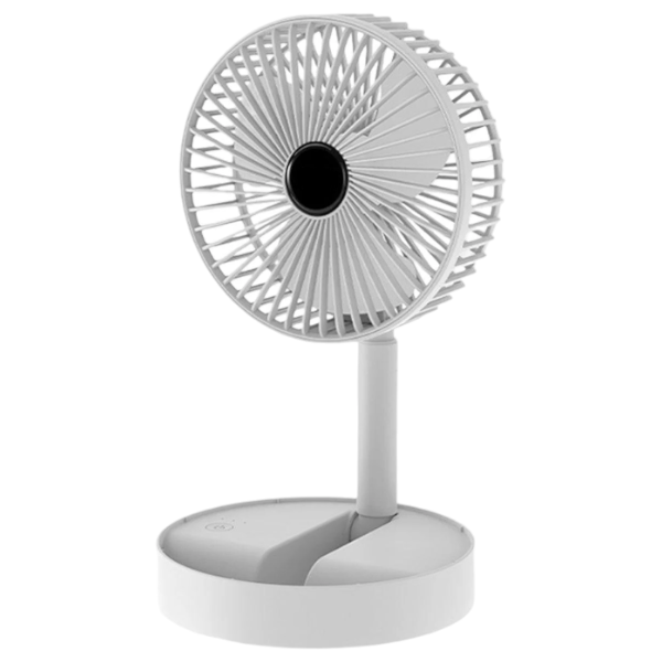 Yesplus - YS-1604 - Portable and Lightweight Folding Fan - White