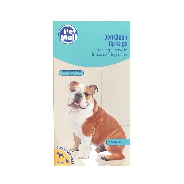 Dog Clean Up Bags - 100 Disposable Bags (Pack of 6)
