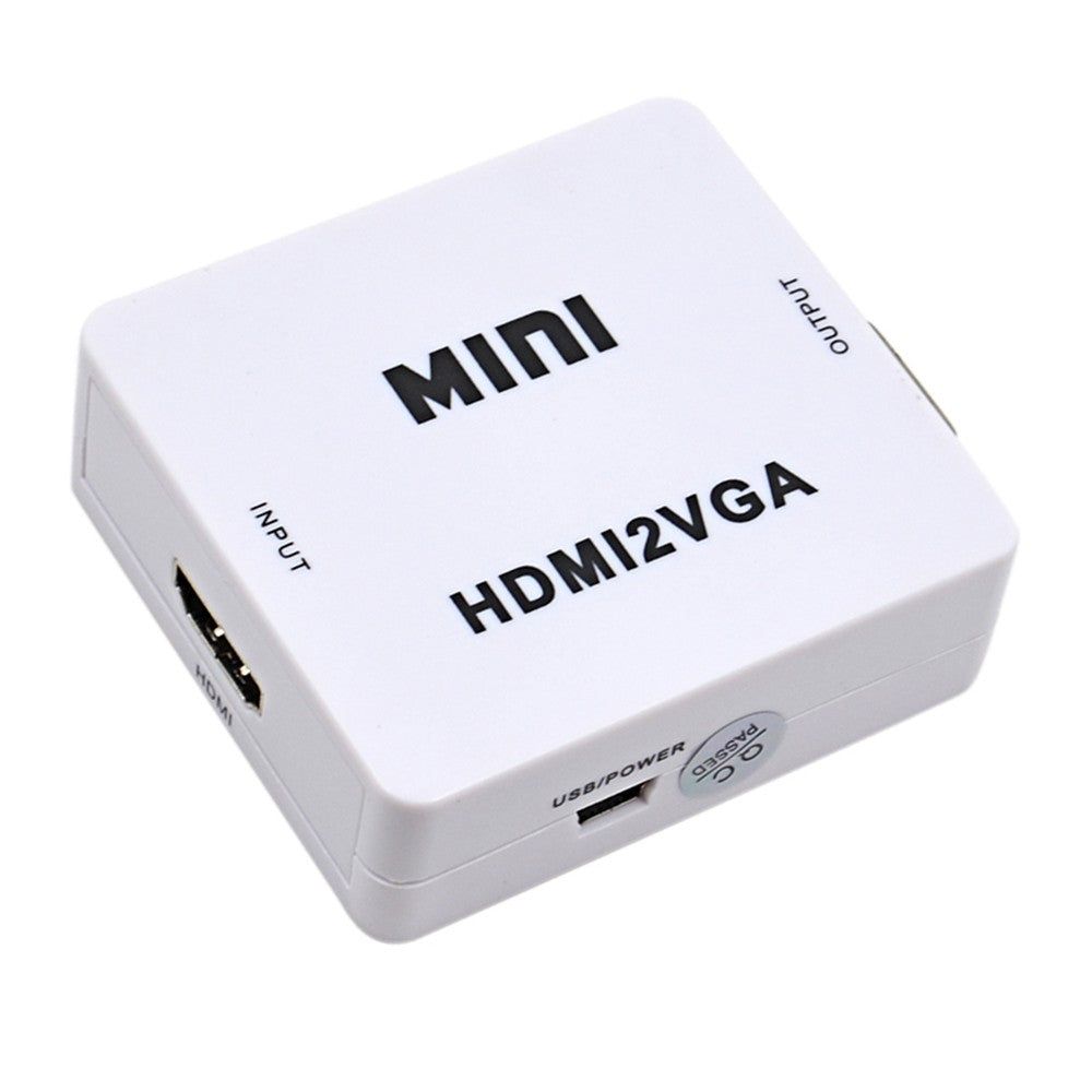 Mini Hdmi to Vga+audio Converter