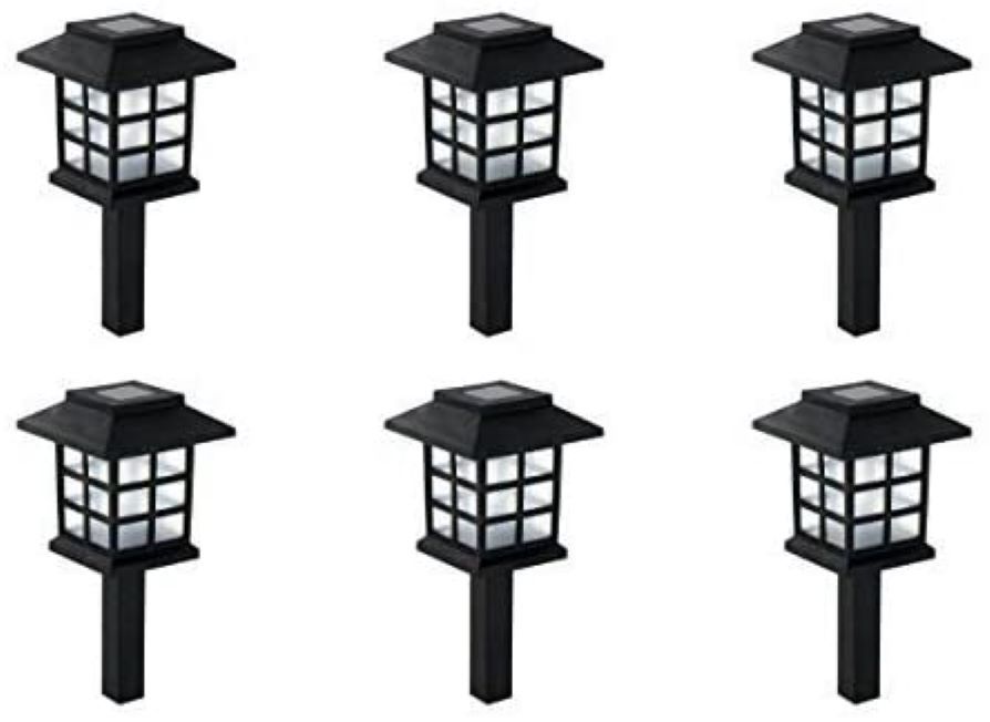 Pack of 6 - Garden Solar Lantern