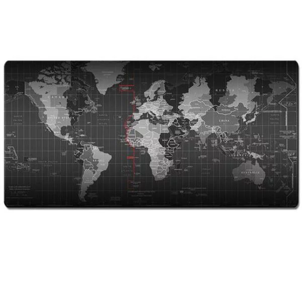 Large Mouse Pad – World Map