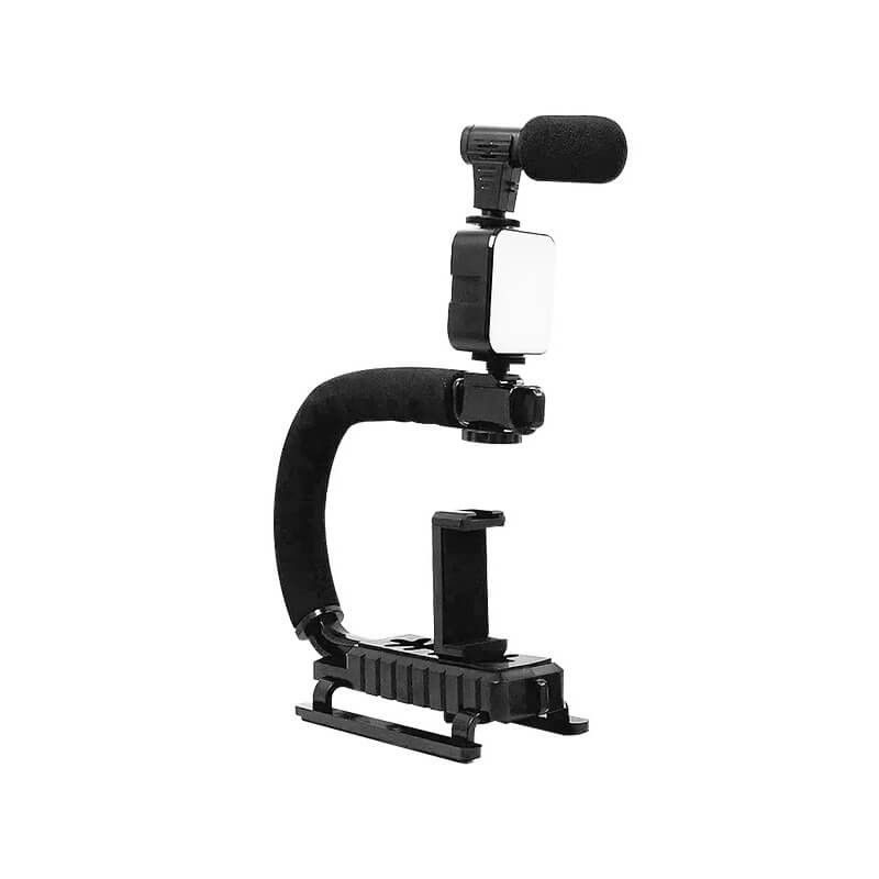 Vlogging kit AY-49U U Shaped Video Making Handheld Stabilizer Kit