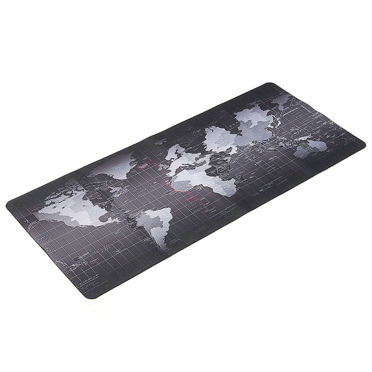 Anti-Skid World Map Keyboard Mouse Pad- 80x30cm (Large)