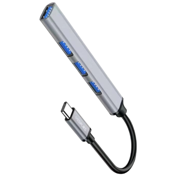 YESPLUS YS-1405 Type-C to 4 USB Hub