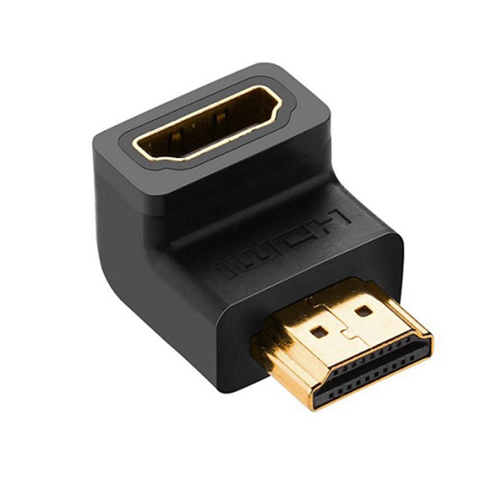 UGreen 20109 HDMI 90 Down M to HDMI F Adp-BK