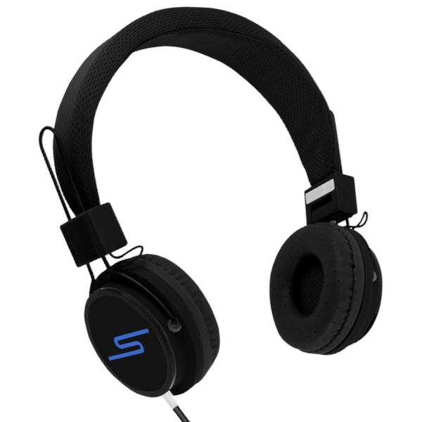 Y-6338 - Vintage Design Stereo Wired Headset With Extra Bass - Black