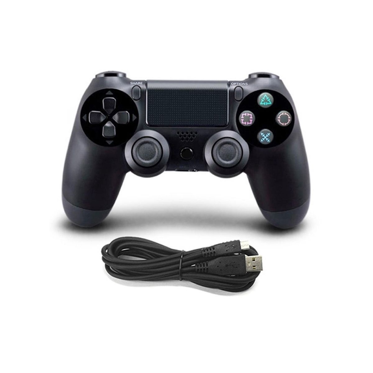 Wireless Bluetooth DoubleShock Controller with Gamepad for PlayStation 4 - Black