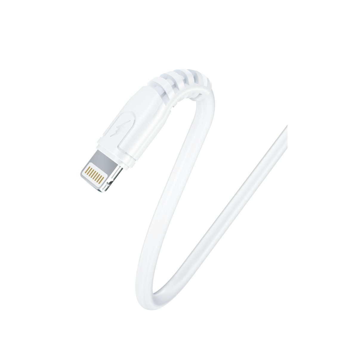 Aivr - K354 - Usb - Lighting - Cable - White & Silver