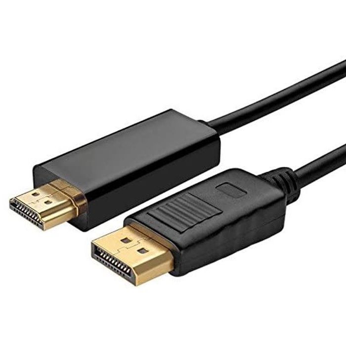 DP303 ONTEN CABLE DP (Male) TO HDMI (Male) 1.8M