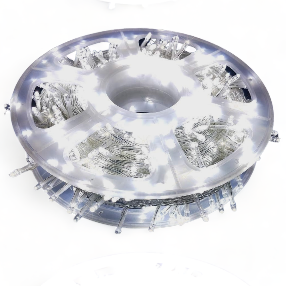 50M LED Christmas Decorative String Lights for Party Garden - Cool White