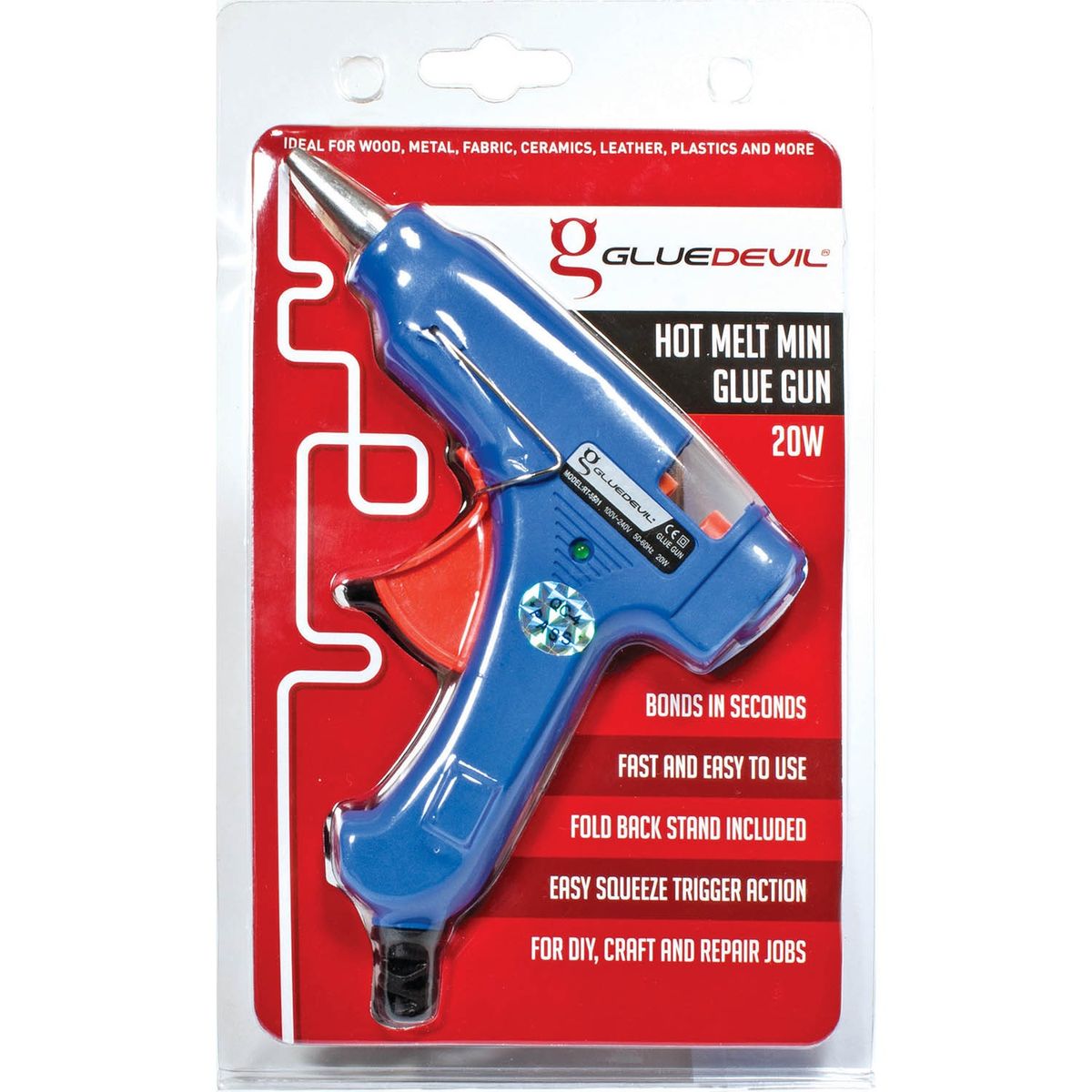 Glue Devil Glue Gun Hot Melt 20W
