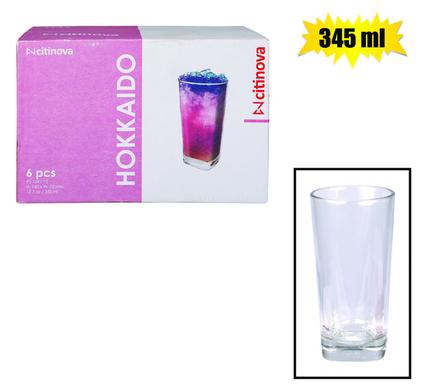 TUMBLER GLASS SET HOKKAIDO 350ml