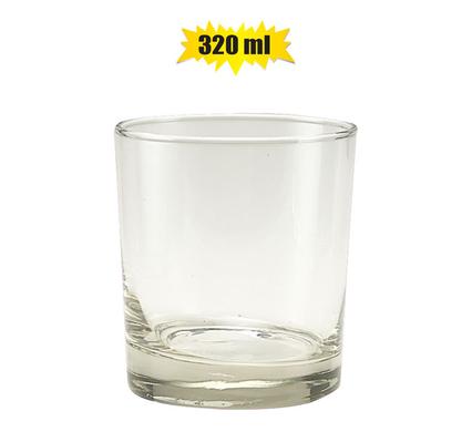 TUMBLER GLASS 320ml WHISKY