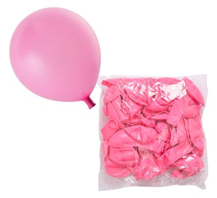 BALLOONS HELIUM 1PC PINK F-01
