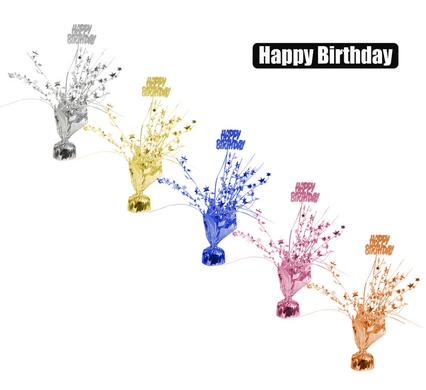 HELIUM BALLOON WEIGHT HAPPY BIRTHDAY