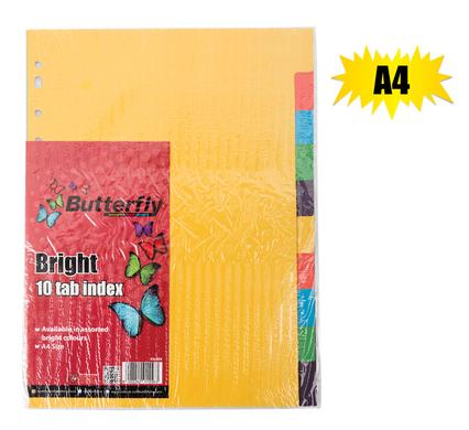 FILE DIVIDERS 10 POSITION