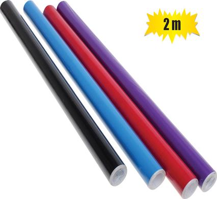 BOOK COVER ADHESIVE 2m SOLID COLOR