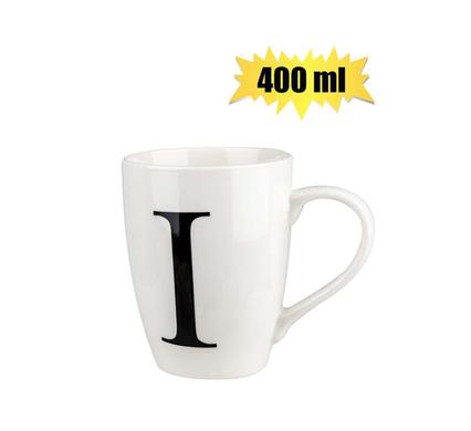 MUG DAILY TALL LETTER I,400ml