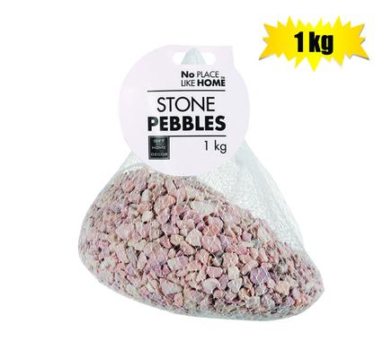 PEBBLES RIVERSTONES 1kg PEACH