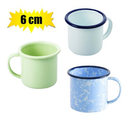 MUG ENAMEL 6cm