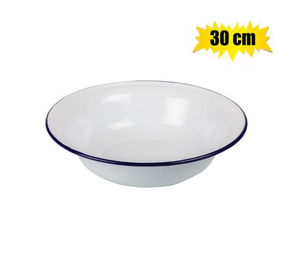 BASIN ENAMEL 30cm