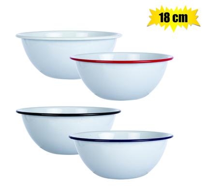 MIXING BOWL ENAMEL 18cm