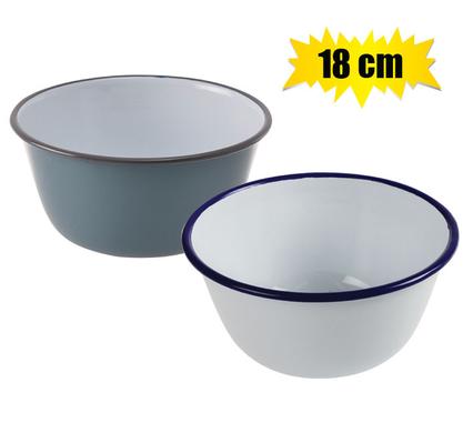 PUDDING BASIN 18cm ENAMEL