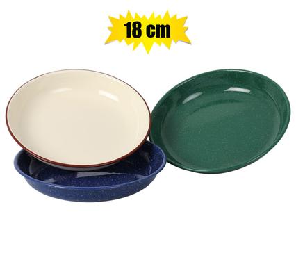 PLATE ENAMEL 18cm PASTA