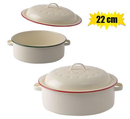 ROASTER ENAMEL 22cm ROUND STOCK OFFER
