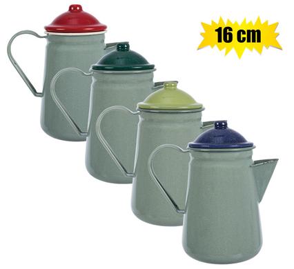 COFFEE POT ENAMEL 16cm