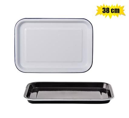 BAKING TRAY 38cm ENAMEL