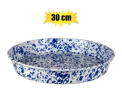 PIZZA PAN ENAMEL 30cm