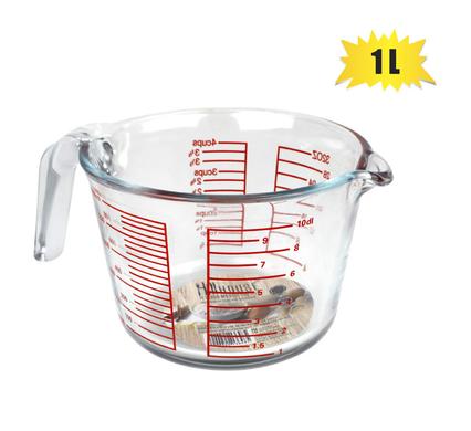 MEASURING-JUG GLASS 1L HILLHOUSE