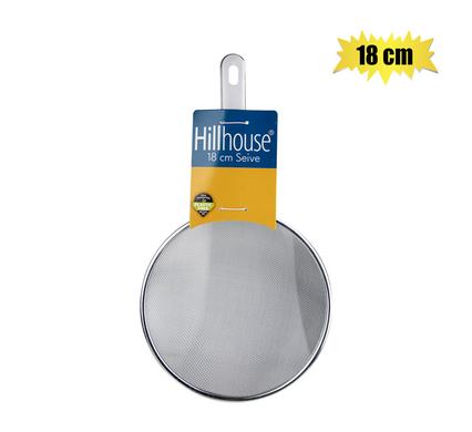 SIEVE FLOUR 18cm MTL-RIM HILLHOUSE
