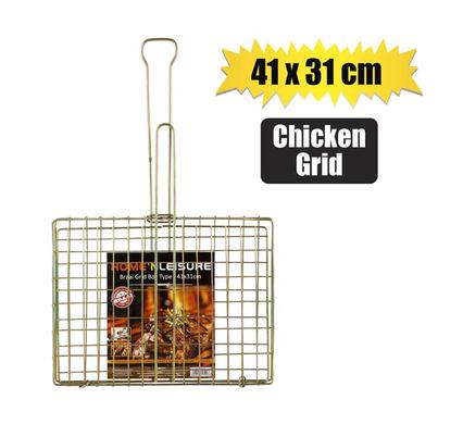 BRAAI MTL CHICKEN/BOX 41x31cm H&L