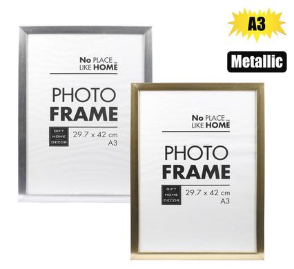 PICTURE-FRAME PL METALLIC A3 CERT ASSTD
