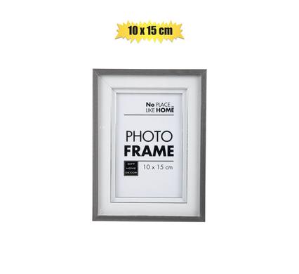 PICTURE-FRAME PL MULTI LAYER 10x15cm GRY