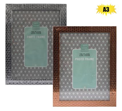PICTURE FRAME PL METALLIC CERT A3 ASSTD
