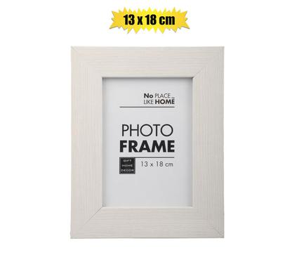 PICTURE-FRAME MDF WHITE 13X18CM