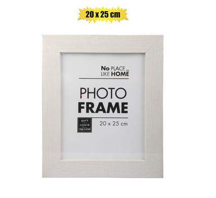 PICTURE-FRAME MDF WHITE 20X25CM