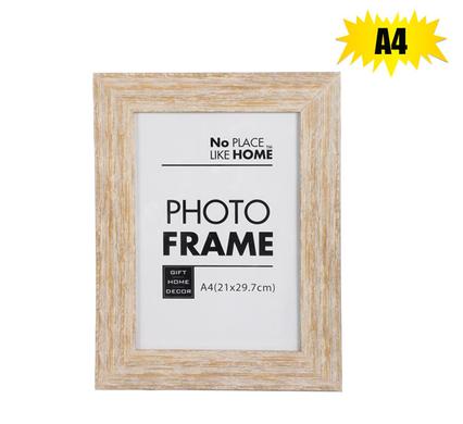 PICTURE-FRAME PL MUSTARD STRESSED A4